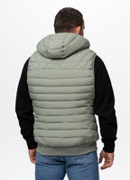 Quilted vest with hood NAYLOR