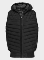 Quilted vest with hood NAYLOR