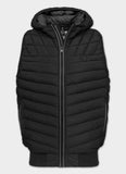 Quilted vest with hood NAYLOR