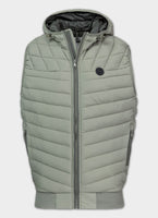 Quilted vest with hood NAYLOR