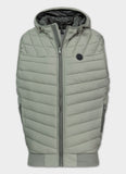Quilted vest with hood NAYLOR