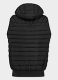 Quilted vest with hood NAYLOR