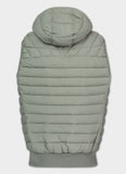 Quilted vest with hood NAYLOR