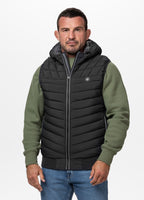 Quilted vest with hood NAYLOR