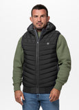 Quilted vest with hood NAYLOR
