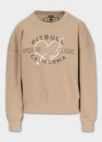 Women's sweatshirt Washed MANZANITA HEART