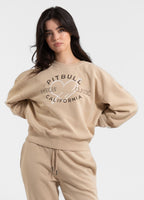 Women's sweatshirt Washed MANZANITA HEART