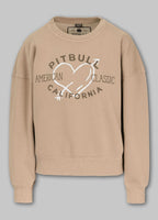Women's sweatshirt Washed MANZANITA HEART