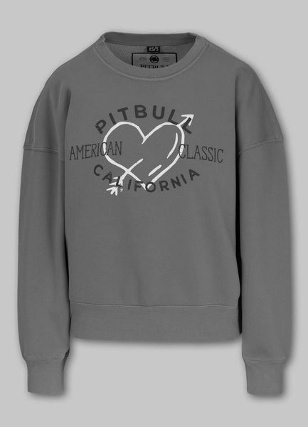 Women's sweatshirt Washed MANZANITA HEART