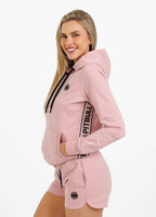 Women's hoodie French Terry La Canada - Pink