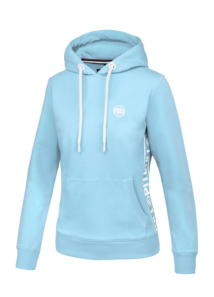 Women's hoodie French Terry La Canada - Baby blue