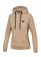 Women's hoodie French Terry La Canada - Sand