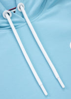 Women's hoodie French Terry La Canada - Baby blue