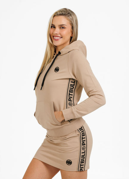 Women's hoodie French Terry La Canada - Sand