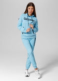 Women's hoodie Georgia - Baby blue
