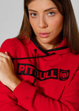 Women's hoodie Georgia - Red