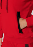 Women's hoodie Georgia - Red