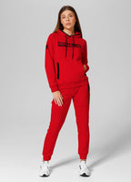 Women's hoodie Georgia - Red