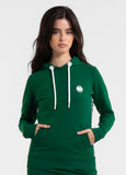 Women's hoodie LA CANADA - Dark green