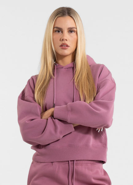 Women's hoodie Washed Manzanita - Pink
