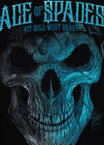 Men's Sweatshirt Blue Skull