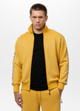 Men's Sweatjacket Oldschool POWERS - Pale Yellow