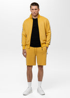 Men's Sweatjacket Oldschool POWERS - Pale Yellow