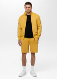 Men's Sweatjacket Oldschool POWERS - Pale Yellow