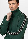 Men's Sweatjacket Oldschool POWERS - Green