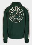 Men's Sweatjacket Oldschool SAN DIEGO CA - Green
