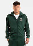 Men's Sweatjacket Oldschool SAN DIEGO CA - Green