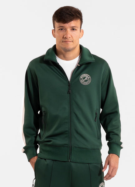Men's Sweatjacket Oldschool SAN DIEGO CA - Green
