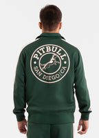 Men's Sweatjacket Oldschool SAN DIEGO CA - Green