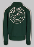 Men's Sweatjacket Oldschool SAN DIEGO CA - Green