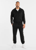 Men's Sweatjacket Oldschool POWERS - Black