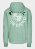 Men's Zip-up hoodie DOG SD - Mint