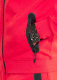 Zip-up hoodie DOGWOOD - Fluo red
