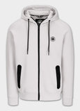 Zip-up hoodie DOGWOOD - Whity blue