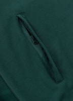 Men's Zip-up hoodie Pique Rockey - Dark green