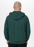 Men's Zip-up hoodie Pique Rockey - Dark green