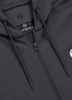 Men's Zip-up hoodie Pique Rockey - Graphite
