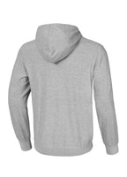 Men's Zip-up hoodie Pique Rockey - Gray Melange