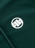 Men's Zip-up hoodie Pique Rockey - Dark green