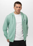 Men's Zip-up hoodie PLANET SURF - Mint
