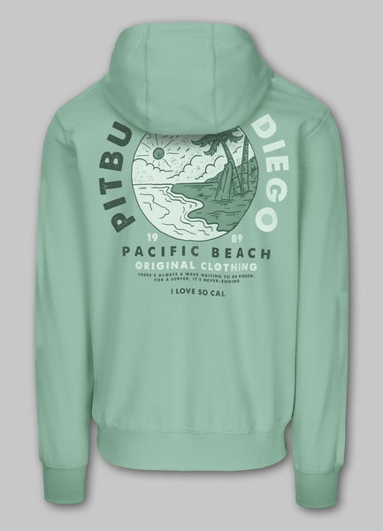 Men's Zip-up hoodie PLANET SURF