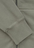 Men's Zip-up hoodie Washed PLANET SURF - Gray Harbour