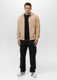 Men's Zip-up hoodie TAPE NUGGET - Light sand