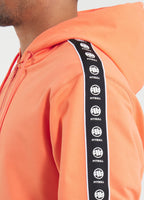 Men's Zip-up hoodie TAPE NUGGET - Bright Salmon