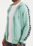 Men's Zip-up hoodie TAPE NUGGET - Light mint