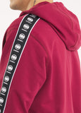 Men's Zip-up hoodie TAPE NUGGET - Burgundy